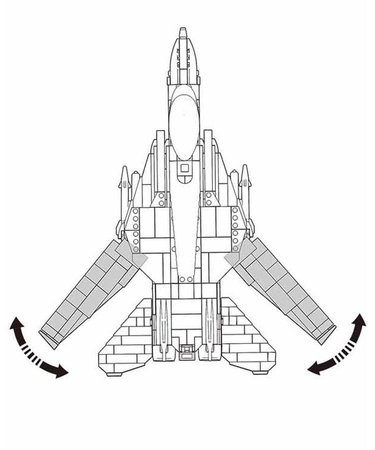 Sluban Lego - Modern Figther Jet Sluban