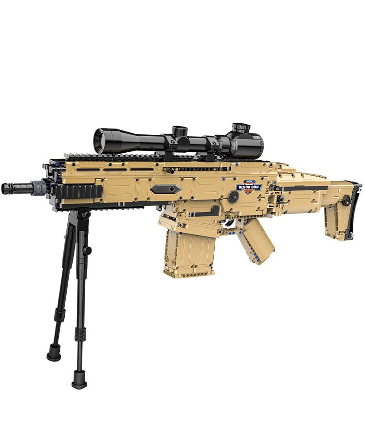 CaDA Military Bricks - Scar Assault Rifle