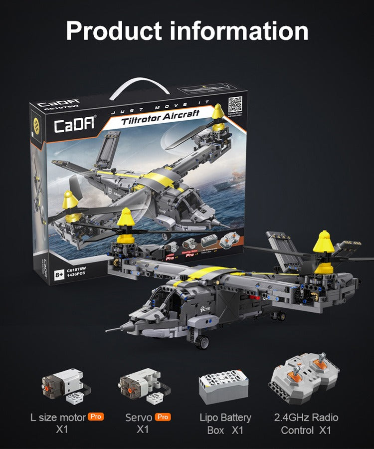 CaDA Military Bricks - Tiltrotor Aircraft