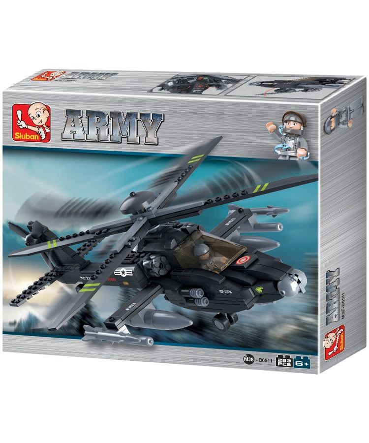 Sluban Lego - Apache Helicopter