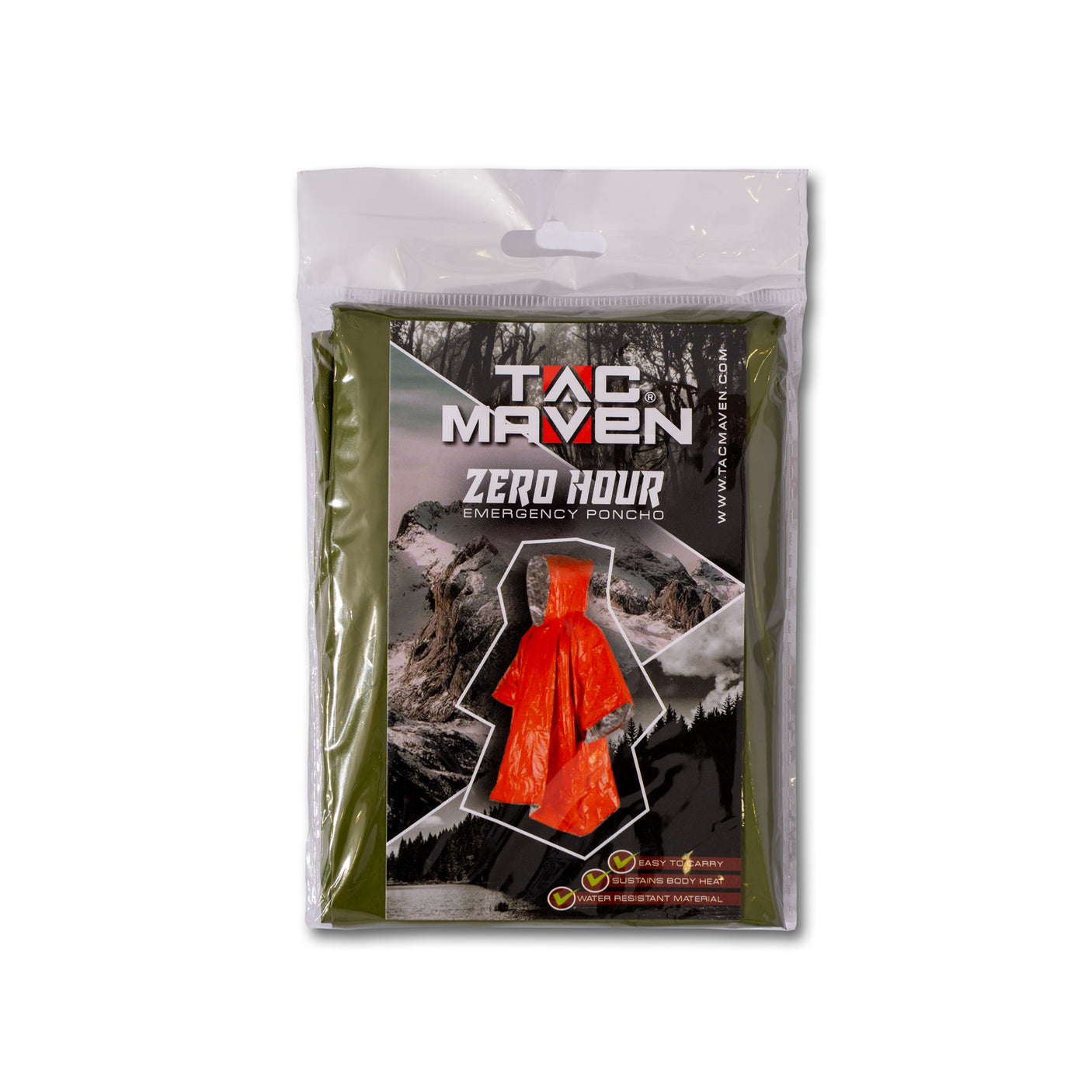 Tac Maven Emergency Poncho Tac Maven