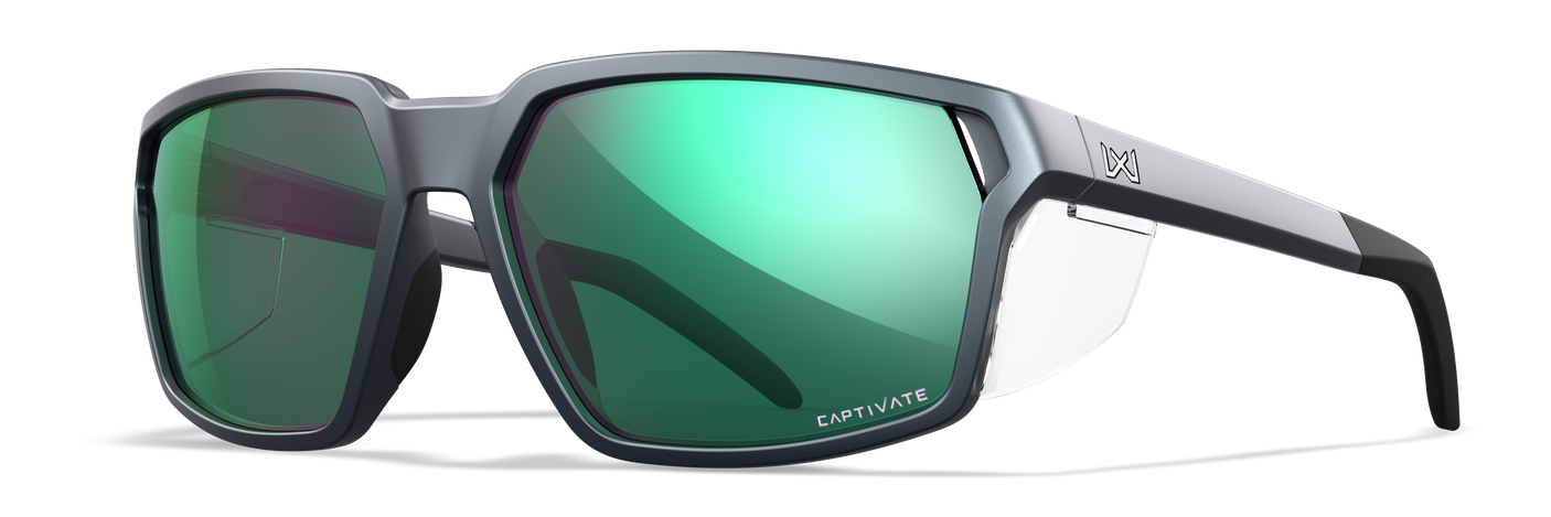 Wiley X WX Sierra CAPTIVATE™ Polarized Green Mirror