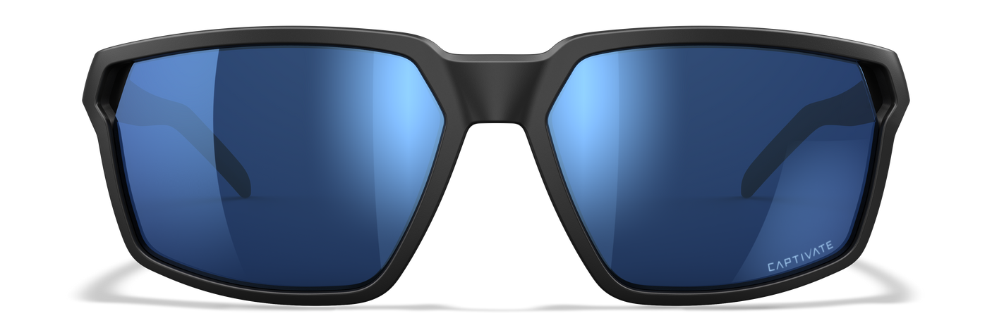 Wiley X WX Sierra CAPTIVATE™ Polarized Blue Mirror