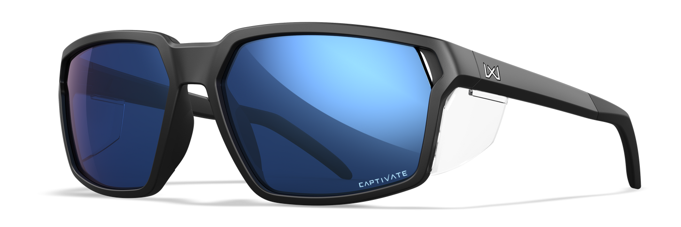 Wiley X WX Sierra CAPTIVATE™ Polarized Blue Mirror