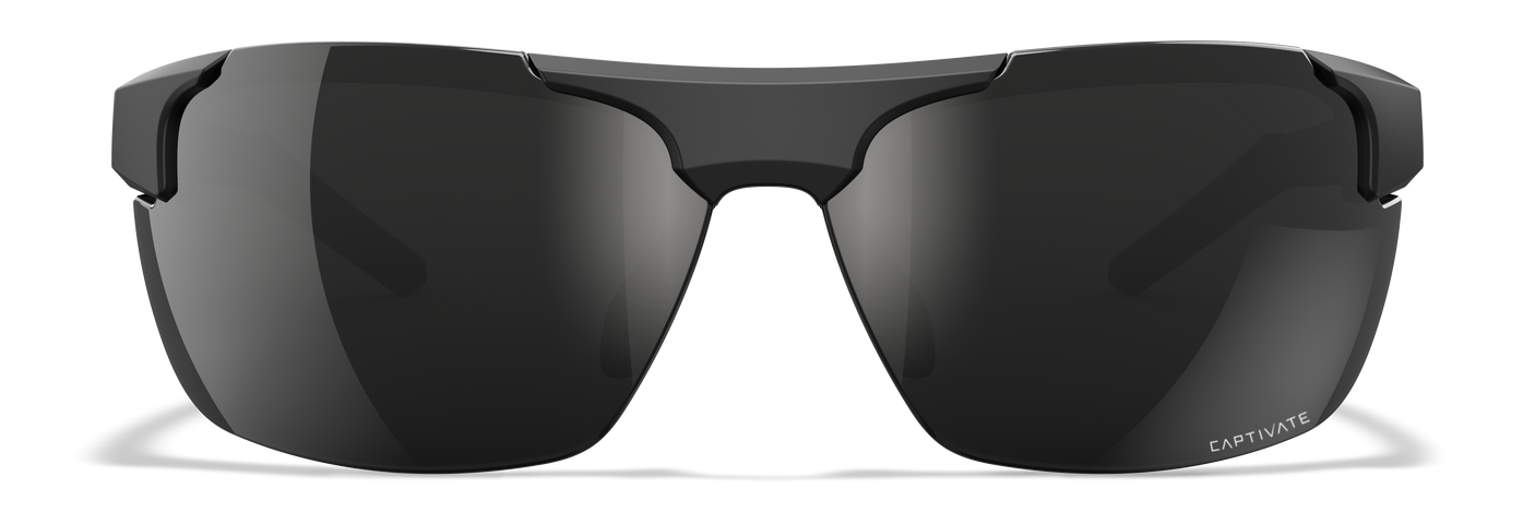 Wiley X WX Prime CAPTIVATE™ Polarized Black Mirror