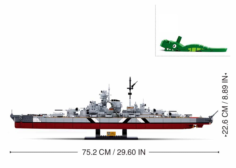 Sluban ModelBricks - Battleship