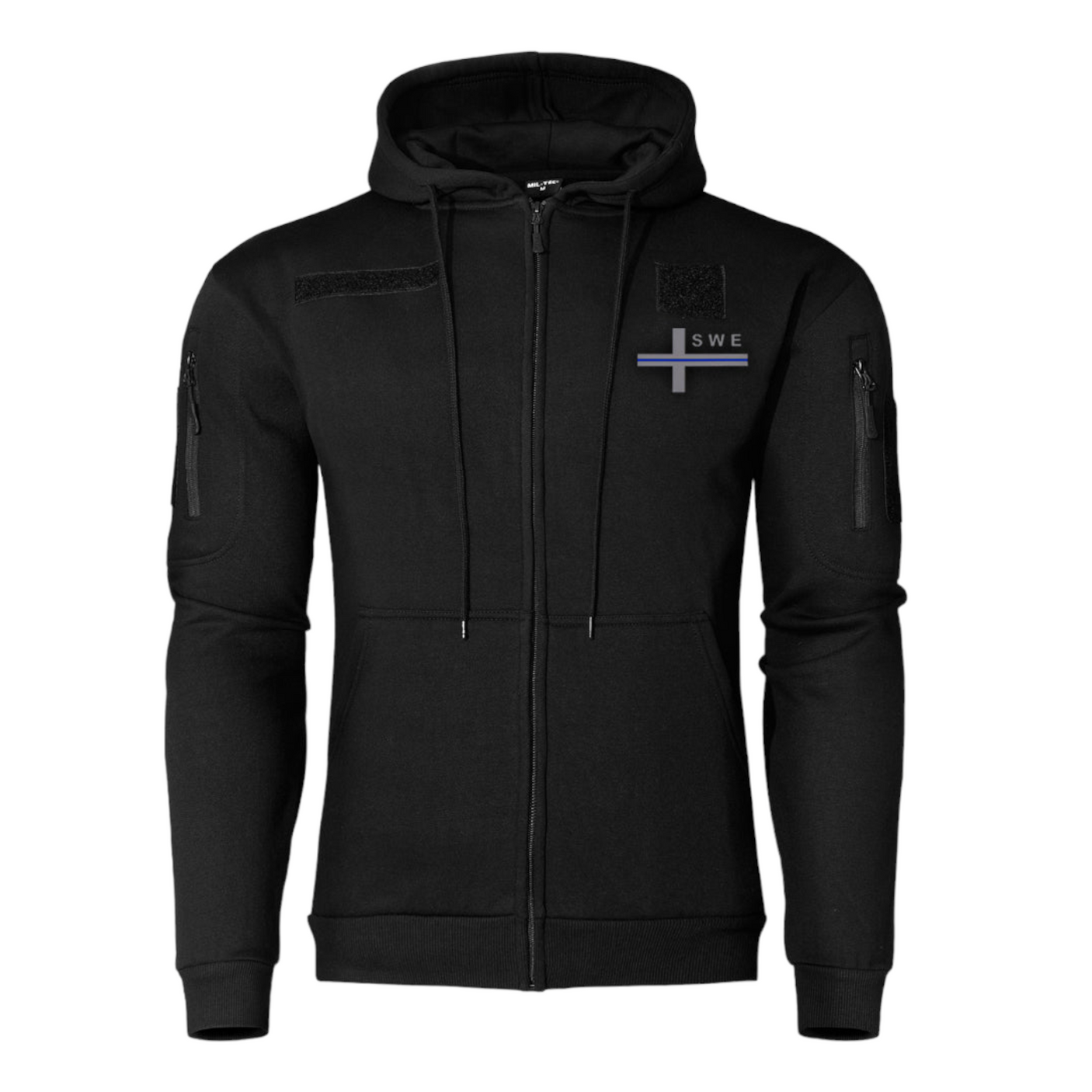 Mil-Tec Hoodie Thin Blue Line Mil-Tec