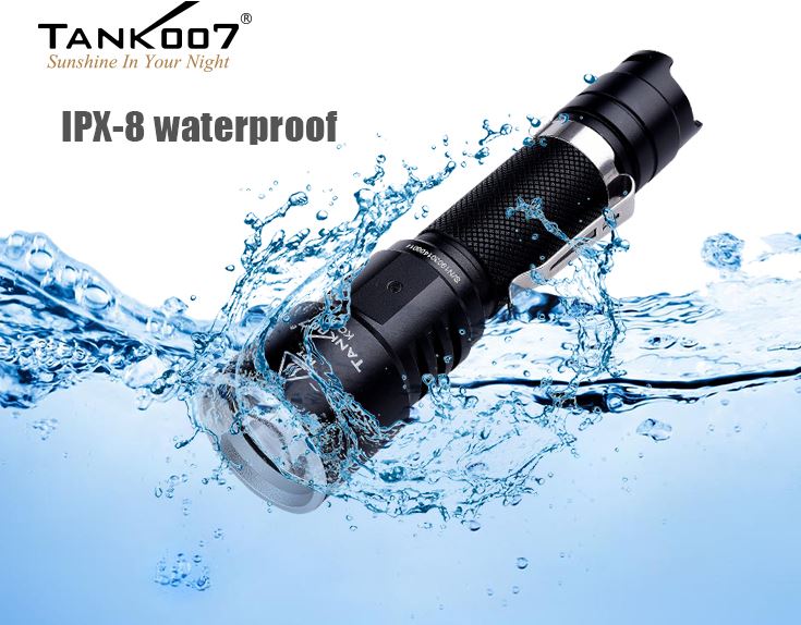 Ficklampa KC15 1000 Lumens Tank007