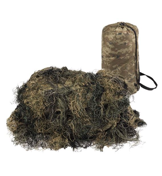 Mil-Tec Ghillie Pro Anti Fire Camo 300X200cm W/L Mil-Tec