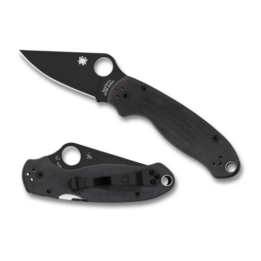 Spyderco Para 3 Black Blade Spyderco