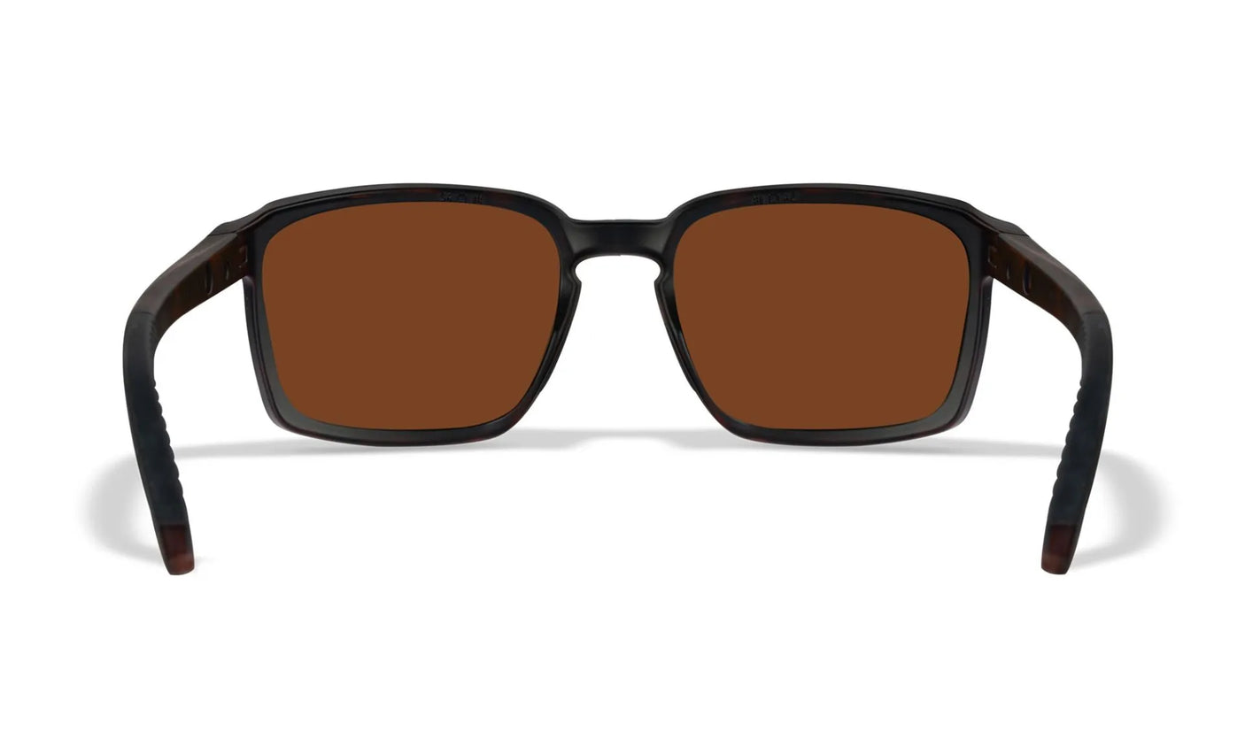 Wiley X WX Alfa Captivate Polarized Havana Brown Wiley X