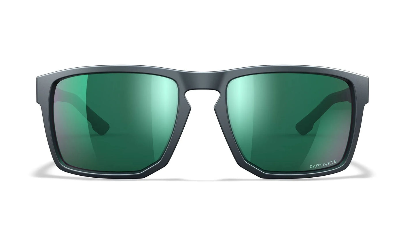 Wiley X WX Founder Captivate™ Polarized Green Mirror Wiley X