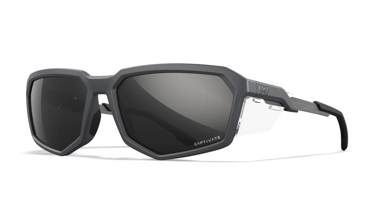 Wiley X WX Recon Captivate™ Polarized Black Mirror Wiley X