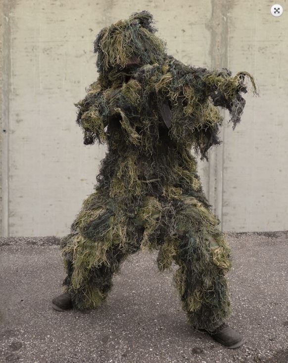 Mil-Tec Ghillie Suit "Anti Fire" PRO W/L - Polisprylar.se