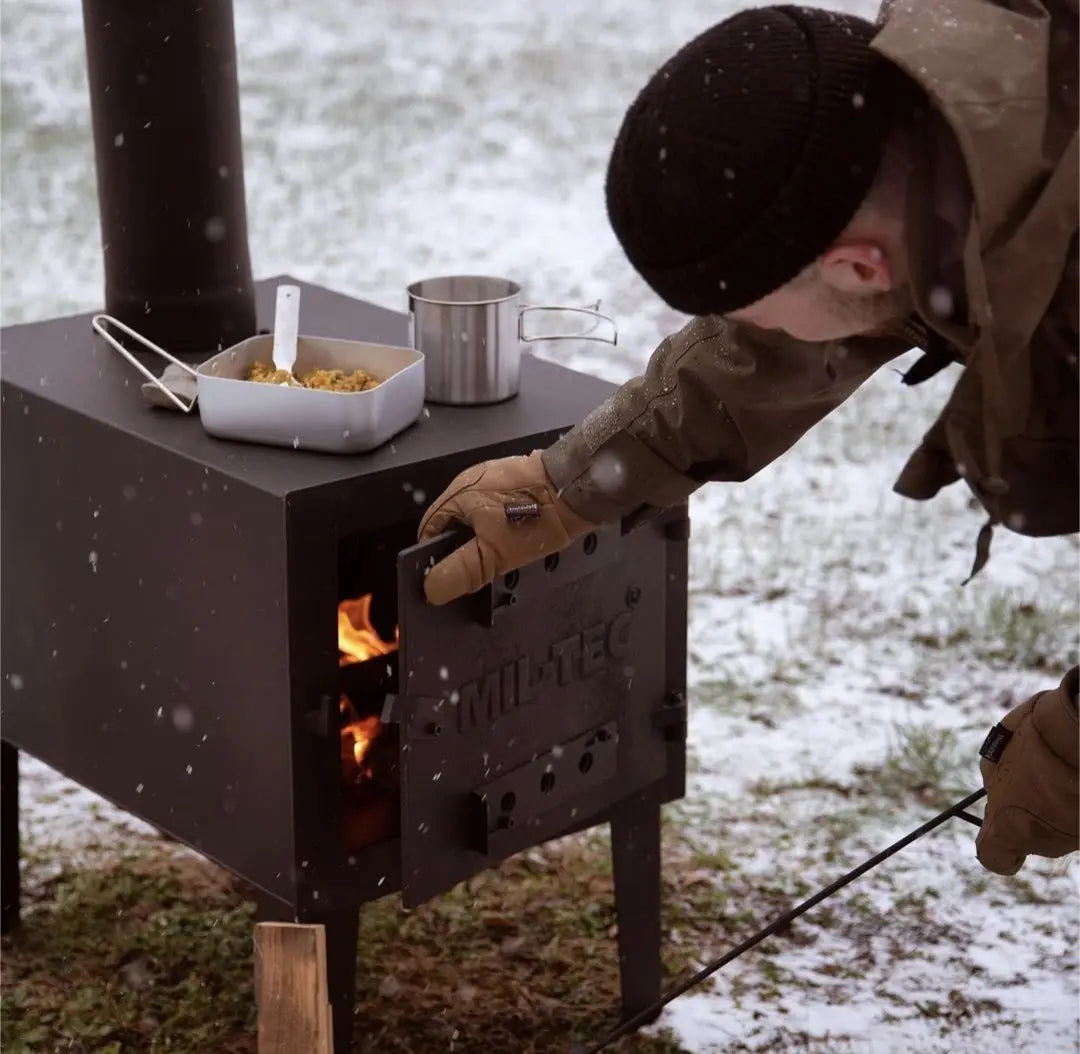 Mil-Tec Stor Komplett Tältkamin 31,7kg - Polisprylar.se