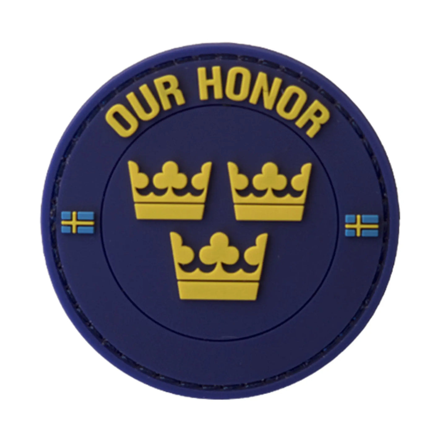 Nordic Army Swedish Patch Our Honor - Marinblå - Polisprylar.se