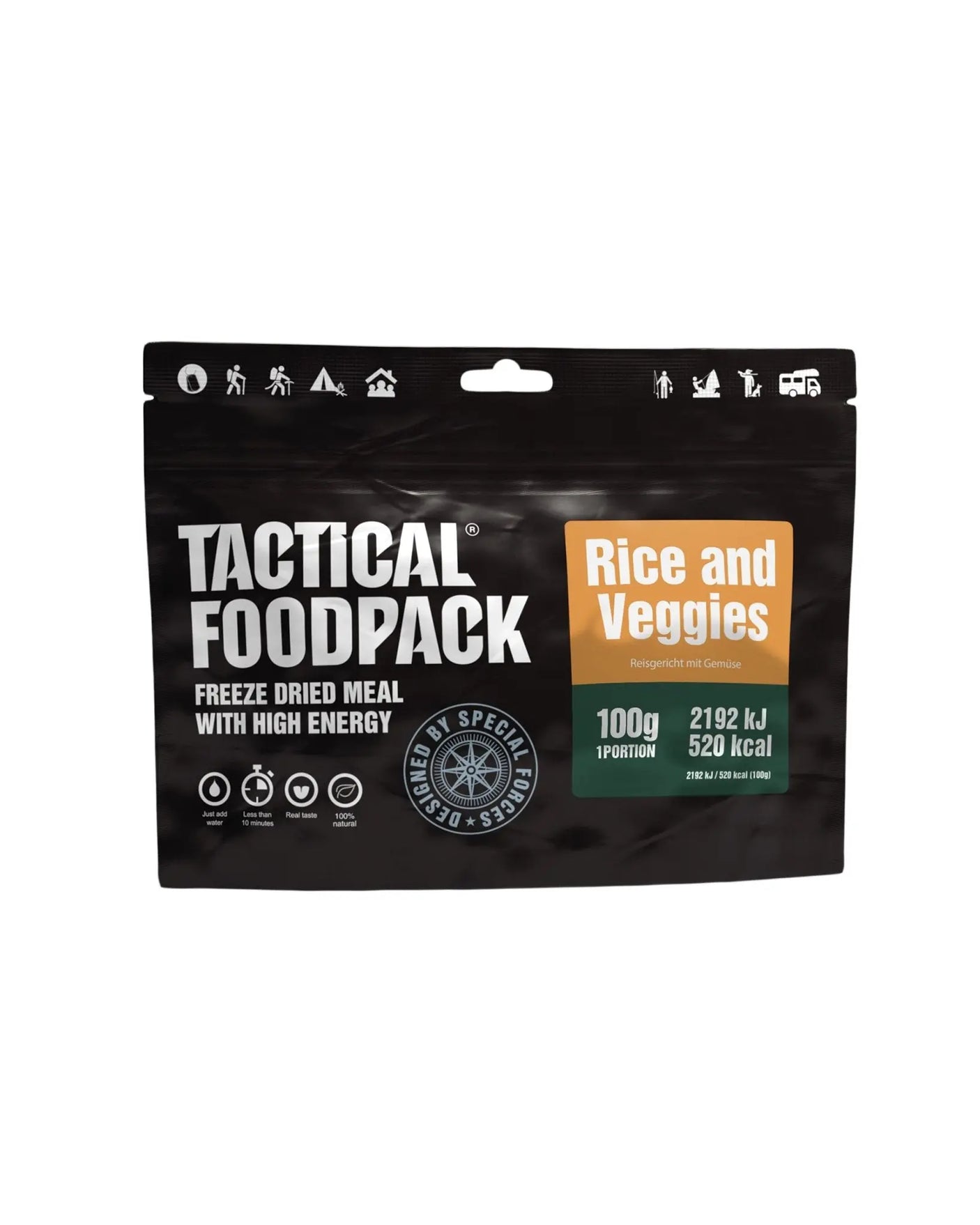 Tactical Foodpack Rice & Veggies - Polisprylar.se